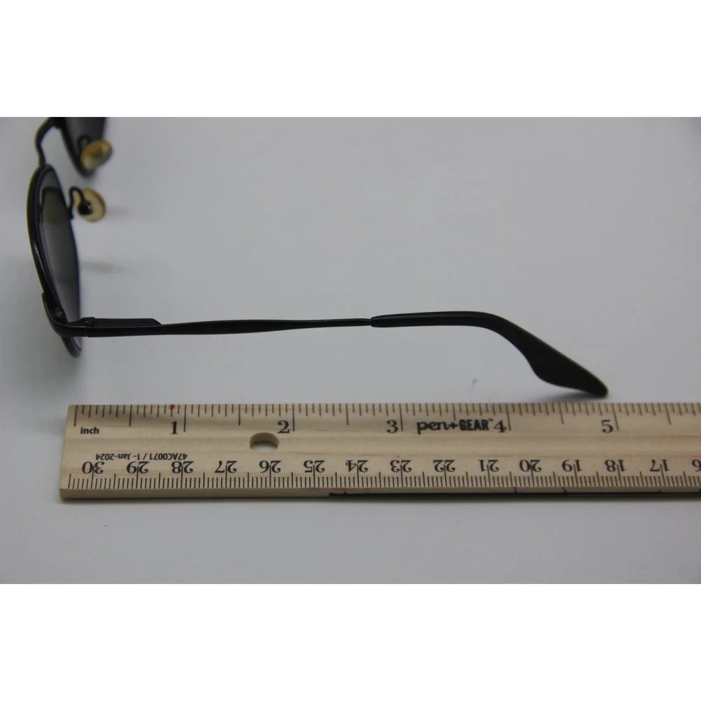 VINTAGE RAY BAN HIGHSTREET RB3003 W3079 SLEEK BLACK POLARIZED SUNGLASSES ITALY